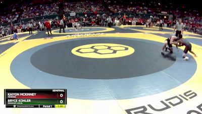 D2-165 lbs Semifinal - Kaiyon McKinney, Perkins vs Bryce Kohler, Graham Local