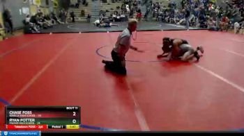 112 lbs Round 3: 7:30pm Fri. - CHASE FOSS, Wasilla High School vs Ryan Potter, Palmer High School