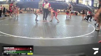 70/75 Round 3 - Lachlan Smith, Port City Pirates vs Mason Mabe, Techfall Wrestling Club