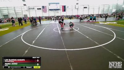 185 lbs Quarterfinal - Maria Aiono, Reed vs Lay (ilayda) Augafa, Shadow Ridge