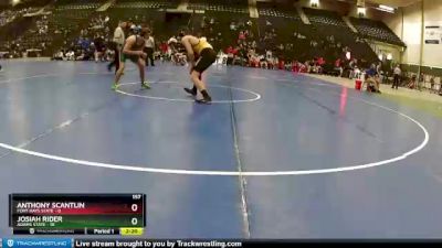 157 lbs Finals (2 Team) - Anthony Scantlin, Fort Hays State vs Josiah Rider, Adams State