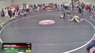 59 lbs Round 1 - Darryl Jones, Summerville Takedown Club vs Luciano Acerra, Westwateree Wrestling Club