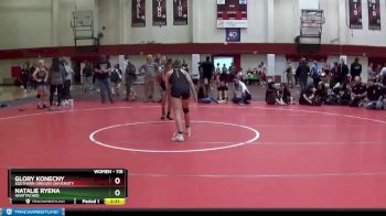 116 lbs 1st Place Match - Natalie Ryena, Unattached vs Glory Konecny, Southern Oregon University