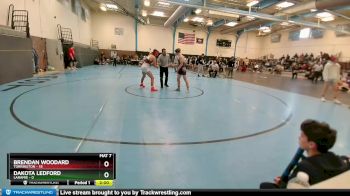 145 lbs Round 4 (10 Team) - Dakota Ledford, Laramie vs Brendan Woodard, Torrington