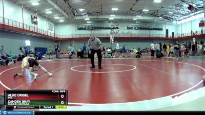 65 lbs Cons. Semi - Camden Bray, Corydon Wrestling vs Aldo Origel, BWC