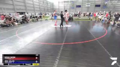 285 lbs Round 2 (8 Team) - Noah Bode, California vs Rex Salas, Team Idaho