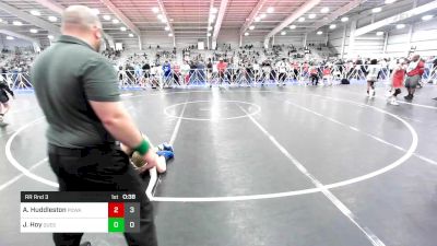 80 lbs Rr Rnd 3 - Alex Huddleston, POWA vs Jackson Hoy, Quest School Of Wrestling MS