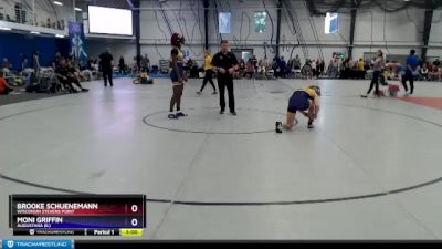 130 lbs Cons. Semi - Brooke Schuenemann, Wisconsin Stevens Point vs Moni Griffin, Augustana (IL)