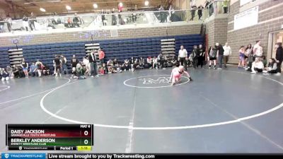 75 lbs Round 2 - Daisy Jackson, Grangeville Youth Wrestling vs Berkley Anderson, Emmett Wrestling Club