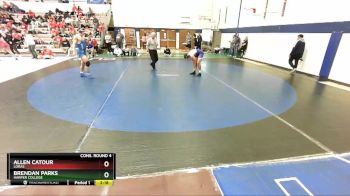 165 lbs Cons. Round 4 - Allen Catour, Loras vs Brendan Parks, Harper College