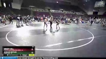 67 lbs Round 1 (10 Team) - Korvin Bayles, Team Utah vs Brody Hill, Pomona Elite/Wrecking Crew