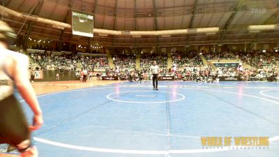 49 lbs Round Of 32 - Sawyer Wankowski, Fort Zumwalt vs Konnor Lazarowicz, Coweta Tiger Wrestling