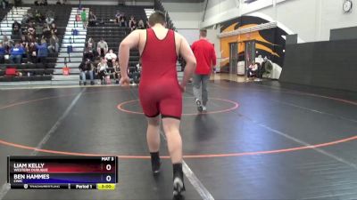 Junior-4 lbs Round 3 - Liam Kelly, Western Dubuque vs Ben Hammes, CIWC