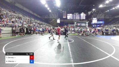 113 lbs Cons 128 #2 - Tohmi Carney, Oklahoma vs Henry Ean Ofeciar, Arizona