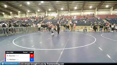 43 lbs 3rd Place Match - Lennon Nielsen, Team Prestige Wrestling vs Ridge Roundy, Bear River Wrestling Club