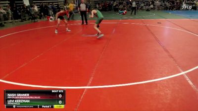 115 lbs Cons. Round 2 - Levi Kerzman, Paynesville vs Nash Graner, PEM (Plainview/Elgin/Millville)