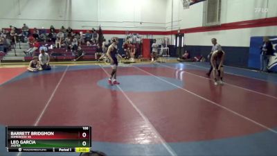 106 lbs Round 2 - Barrett Bridgmon, Homewood Hs vs Leo Garcia, Jasper