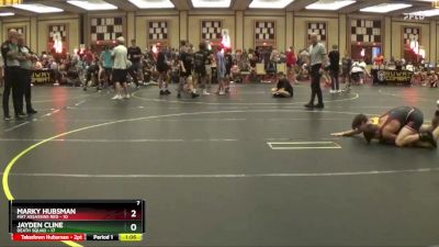 130 lbs Round 4 (6 Team) - Marky Hubsman, Mat Assassins Red vs Jayden Cline, Death Squad