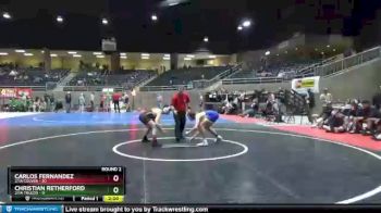 138 lbs Round 2 (4 Team) - Christian Retherford, 2/1A Toledo vs Carlos Fernandez, 2/1A Culver
