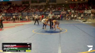 D 3 150 lbs Semifinal - Malachi Benetrix, De La Salle vs Connor Frasier, Archbishop Hannan