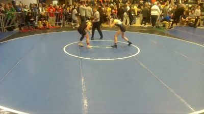 124 lbs Round Of 16 - Alexia Fisher, New Castle vs Katherine Hurley, Sharpsville