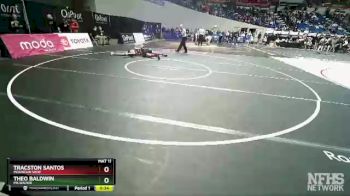 5A-126 lbs Cons. Round 2 - Theo Baldwin, Milwaukie vs Tracston Santos, Mountain View