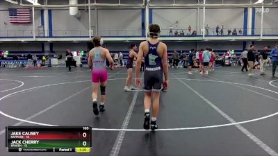 105 lbs Finals (2 Team) - Jack Cherry, Kraken vs Jake Causey, Rampage