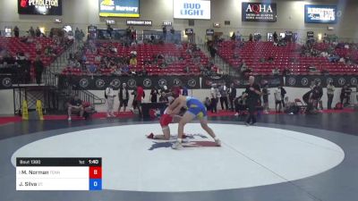 80 kg Rnd Of 64 - Maximus Norman, Tennessee vs Jacob Silva, St. Pius X High School Wrestling