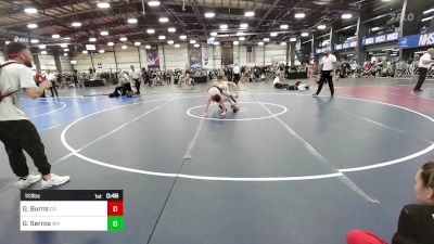 113 lbs Consi Of 8 #2 - Gabriel Serros, NM vs Gabriel Burns, GA