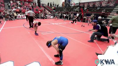 67 lbs Consi Of 4 - Cauy Siale, Chaparral Kids Wrestling Club vs Elijah Armenta, ArkCity Takedown