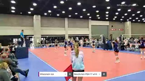 Wisconsin ice vs Revolution PGH 17 white - 2022 JVA World Challenge presented by Nike - Expo Only