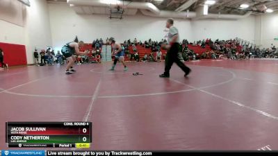 215 lbs Cons. Round 4 - Jacob Sullivan, Vista Ridge vs Cody Netherton, Las Animas