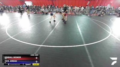 106 lbs Cons. Semi - Kendall Booker, MN vs Taye Jordan, IA