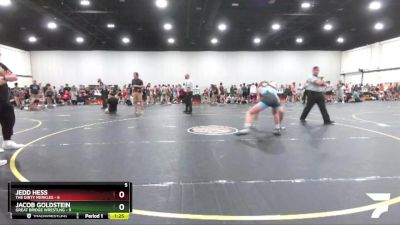 130 lbs Round 3 (4 Team) - Jedd Hess, The Dirty Merkles vs Jacob Goldstein, Great Bridge Wrestlng