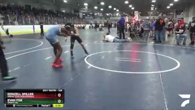 126 lbs Semifinal - Evan Fisk, Sparta WC vs Donzell Spiller, Dream Team Performance