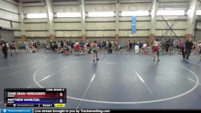 112 lbs Cons. Round 3 - Zane Dean-Verdadero, Hawaii vs Matthew Hamilton, Idaho