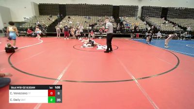 85 lbs Rr Rnd 2 - Camron Veneziano, Team Tugman vs Colin Deily, Grit Mat Club