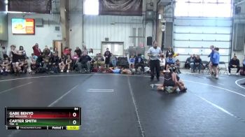84 lbs Round 7 (8 Team) - Carter Smith, TSB vs Gabe Benyo, Mat Assassins