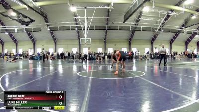 141 lbs Cons. Round 2 - Jacob Reif, Ohio Northern Univerity vs Luke Miller, West Liberty