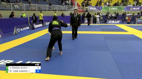 VITORIA RONQUI ALVES vs MARIANE YUME KAWATA 2024 Brasileiro Jiu-Jitsu IBJJF