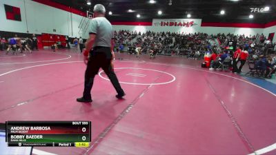 157 lbs Semifinal - Andrew Barbosa, Palm Desert vs Bobby Baeder, Dana Hills