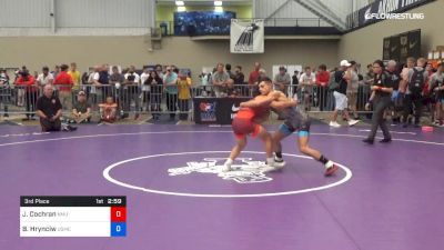 55 kg 3rd Place - Jacob Cochran, NMU-OTS vs Bruce Hrynciw, Marines