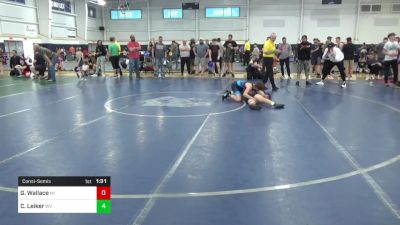 102-J lbs Consolation - Griffin Wallace, MI vs Corbin Leiker, WV