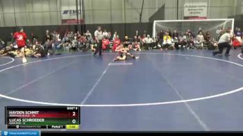 105 lbs Round 3 (6 Team) - Hayden Schmit, Nebraska Black vs Lucas Schroeder, Iowa Red