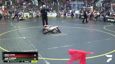 72 lbs Cons. Round 2 - Jack Lucas, Clio WC vs Jase Turner, Perry Youth WC