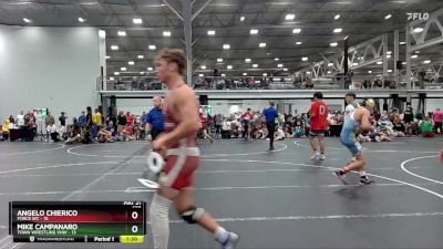 138 lbs Semis (4 Team) - Angelo Chierico, Force WC vs Mike Campanaro, Town Wrestling VHW