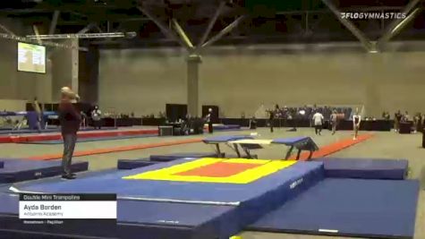 Ayda Borden - Double Mini Trampoline, Airborne Academy - 2021 USA Gymnastics Championships