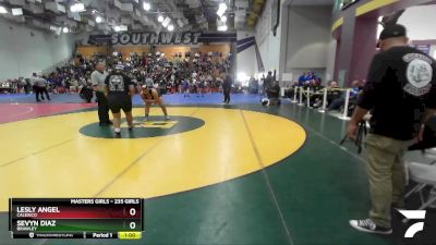 235 Girls Cons. Semi - Lesly Angel, Calexico vs Sevyn Diaz, Brawley