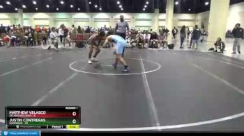 120 lbs Round 1 (8 Team) - Matthew Velasco, Deland Bulldogs vs Justin Contreras, Suwannee