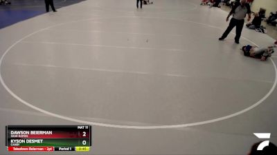 65 lbs Semifinal - Dawson Beierman, Sauk Rapids vs Kyson DeSmet, Canby